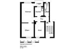 Erdgeschoßwohnung Mülheim an der Ruhr Dümpten - 3 Zimmer, 59 m&sup2;, 630&euro; | Angebot:26163747