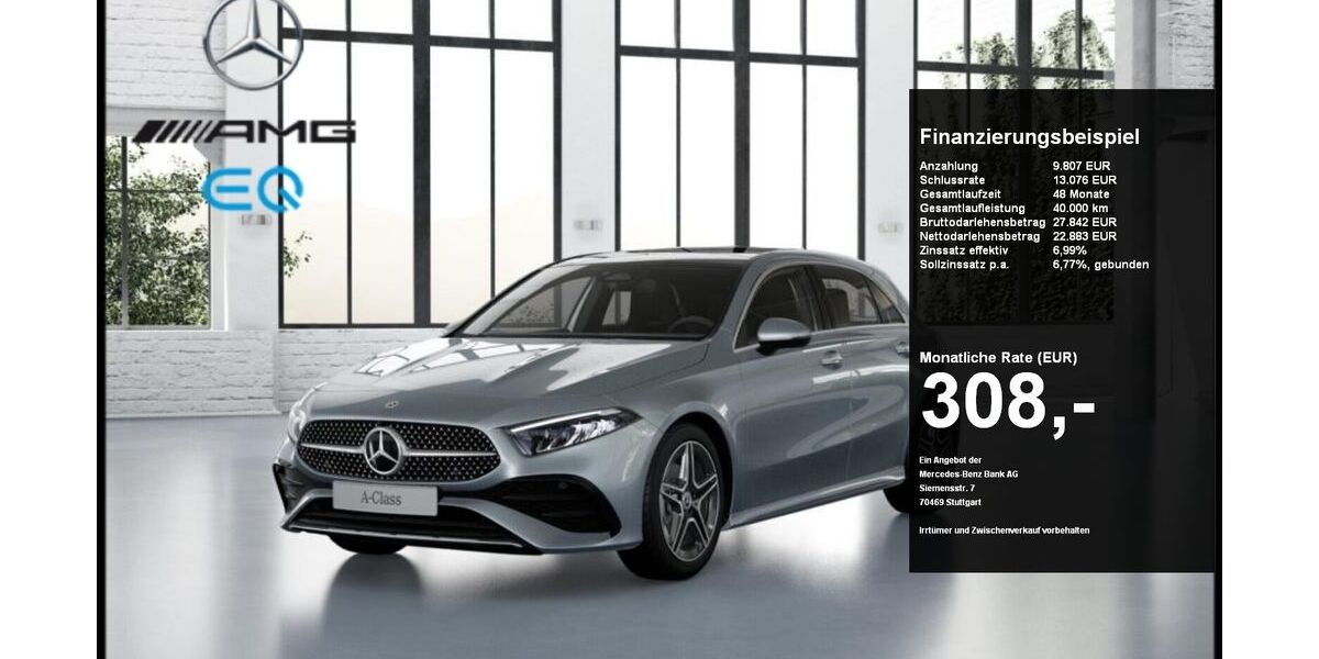 Mercedes-Benz A 180 2.452 km 31.770 &euro; Dortmund 44139