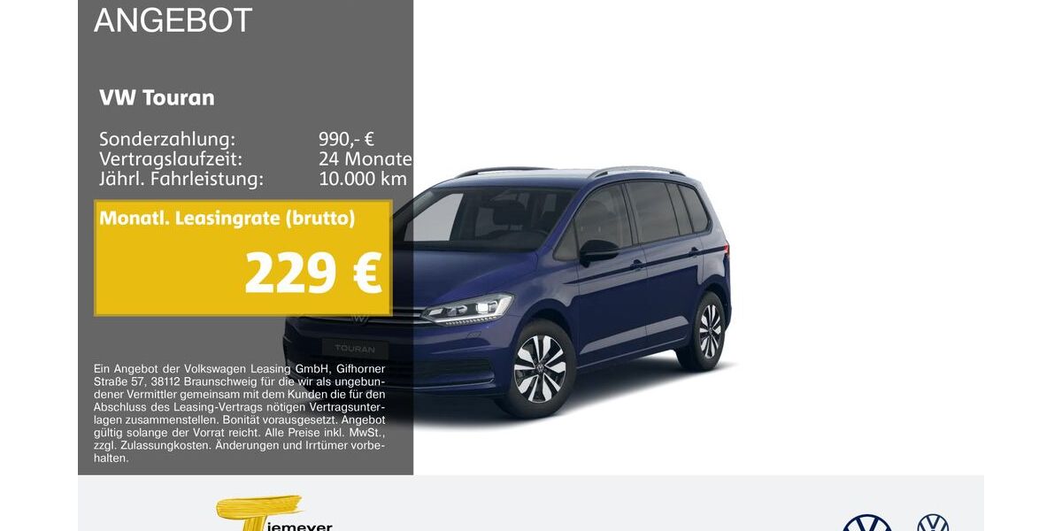 VW Touran 23.486 km 32.850 &euro; Gelsenkirchen 45888