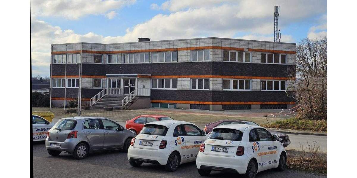 Repräsentative Büroetage in RE-Hillerheide, 380m² im 1.OG, verkehrsgünstige Lage, Klima, teilmöbliert, 8,50€m², provisionsfrei 1 zimmer