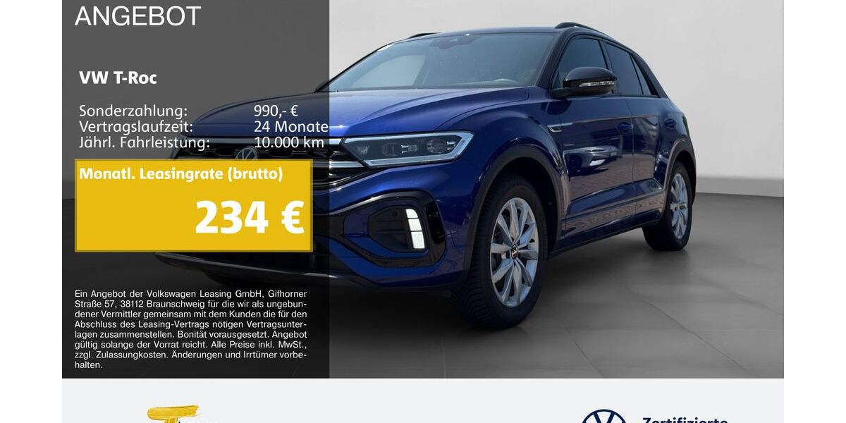 VW T-Roc 5.634 km 31.970 &euro; Oberhausen 46047