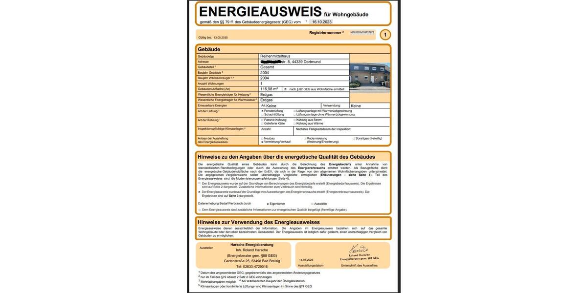 Reihenhaus Dortmund Eving - 4 Zimmer, 97 m&sup2;, 395.000&euro; | Angebot:26767538