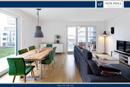 attraktive Erdgeschosswohnung mit Garten am Phönixsee 3 zimmer