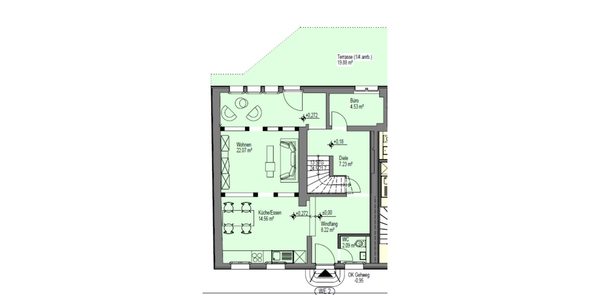 Doppelhaushälfte Wuppertal Gemarkung Langerfeld - 5 Zimmer, 143 m&sup2;, 1.850&euro; | Angebot:25496273