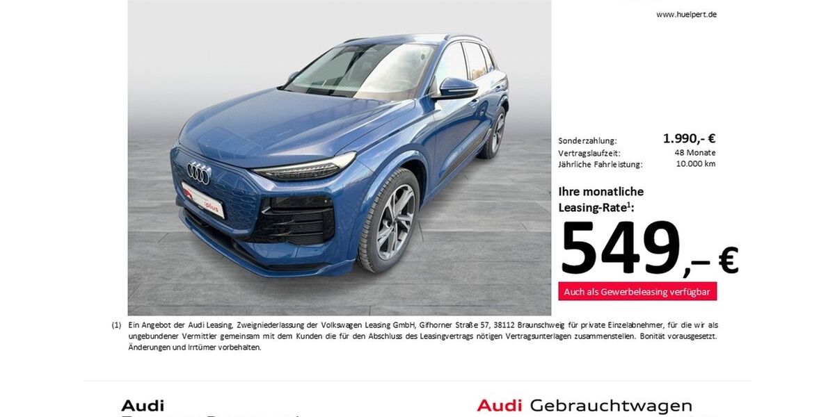 Audi Q6 e-tron 8.055 km 64.355 &euro; Dortmund 44143