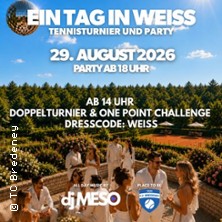 Tennisturnier plus Wimbledon Chic Party - Turnier + Party 29.08.2026 Tennisclub Bredeney