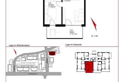 Gladbeck-Zweckel, 2. OG, 52 qm, 2 Zimmer mit Balkon 2 zimmer