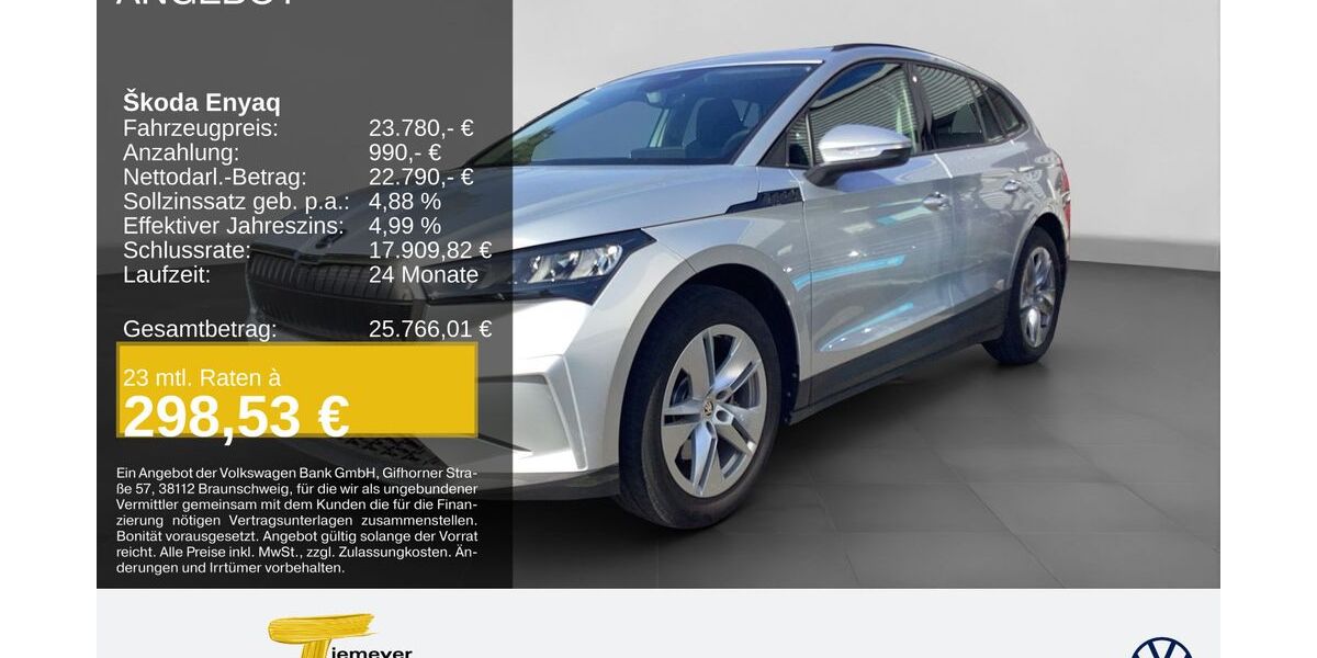 Skoda Enyaq 28.187 km 21.980 &euro; Herne 44653