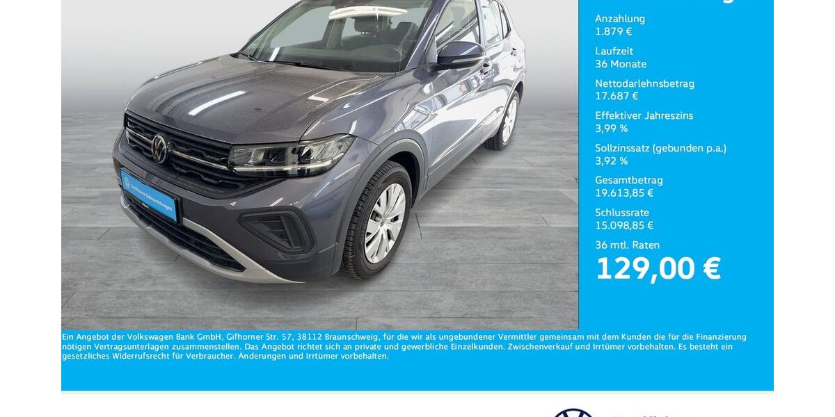VW T-Cross 10.752 km 18.811 &euro; Dortmund 44141