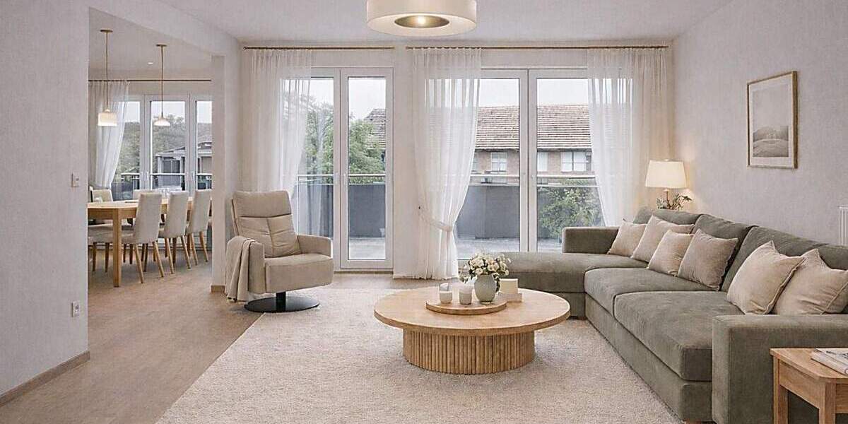 Etagenwohnung Duisburg Buchholz - 3 Zimmer, 74 m&sup2;, 272.000&euro; | Angebot:24916826