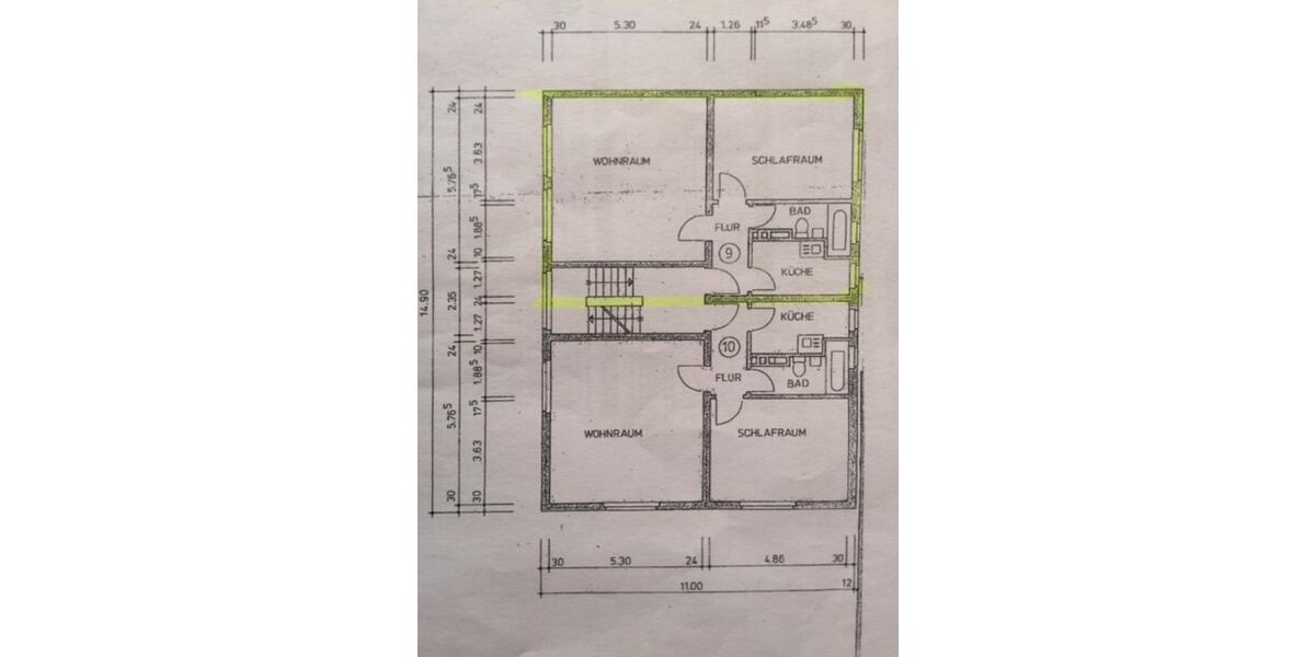 Etagenwohnung Essen Stadtbezirk VI - 2 Zimmer, 61 m&sup2;, 160.000&euro; | Angebot:25258774