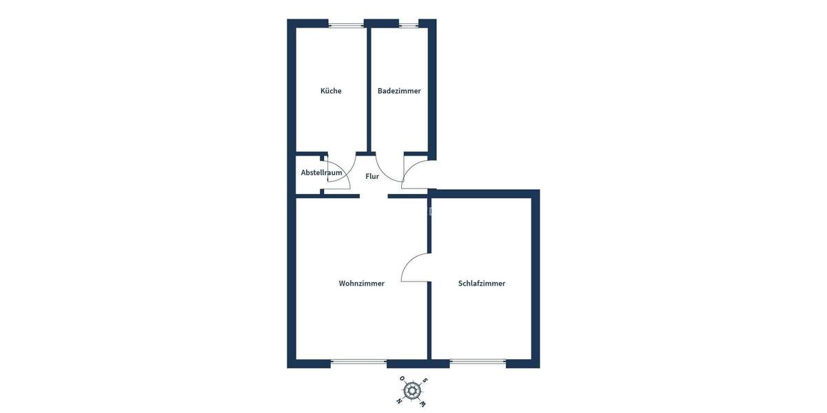 Etagenwohnung Herne Wanne-Süd - 2 Zimmer, 45 m&sup2;, 53.000&euro; | Angebot:25694310