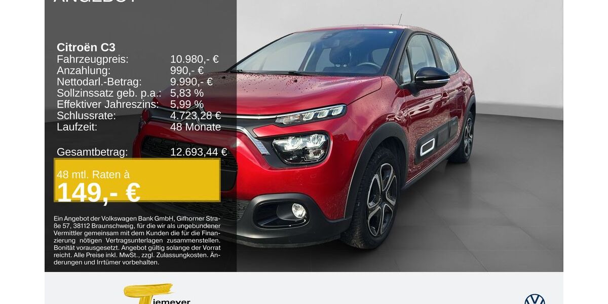 Citroen C3 40.473 km 10.440 &euro; Recklinghausen 45663