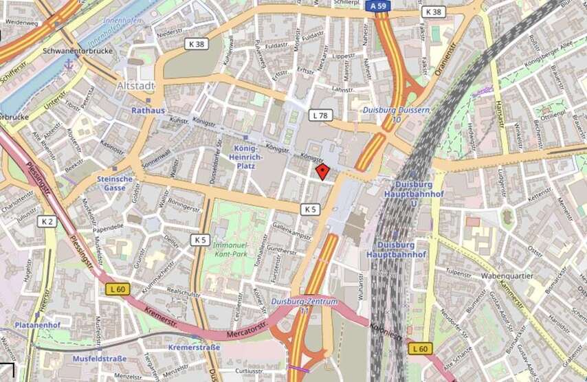 Wohnung zum Mieten in Duisburg 1.150 € 159 m² 5 zimmer