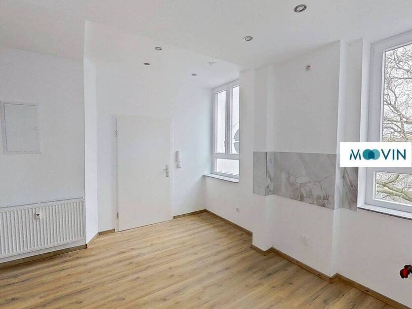 Bezaubernde und frisch modernisierte 3-Zimmer-AltbauWohnung mit Tageslichtbad