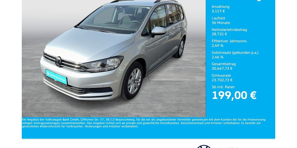 VW Touran 11.055 km 29.911 &euro; Dortmund 44379