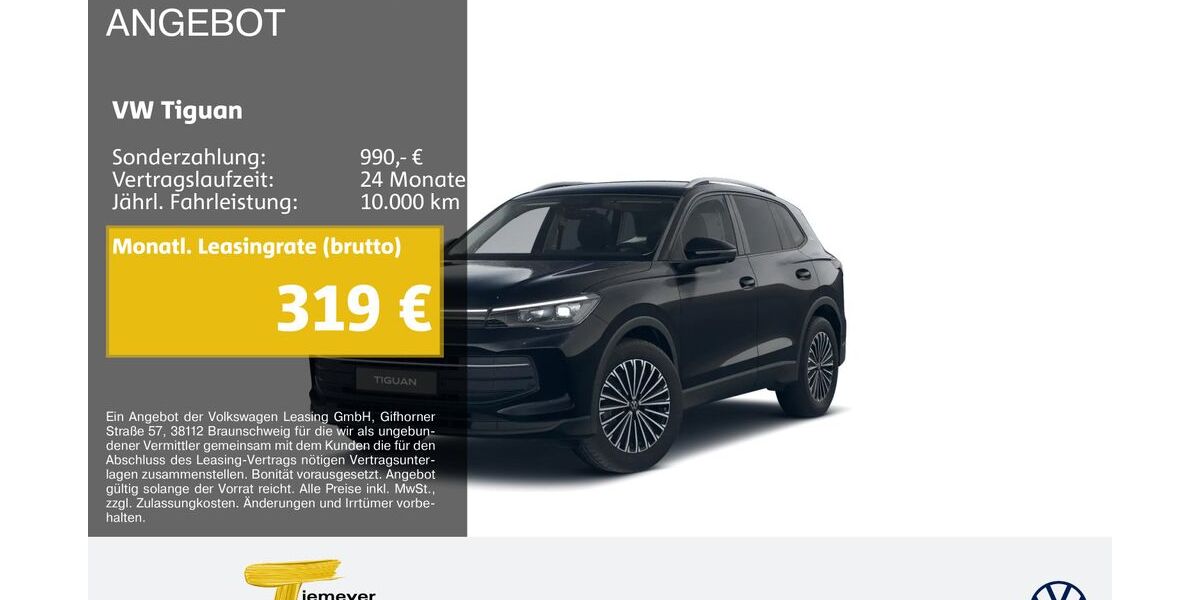 VW Tiguan 18.658 km 35.990 &euro; Bochum 44892
