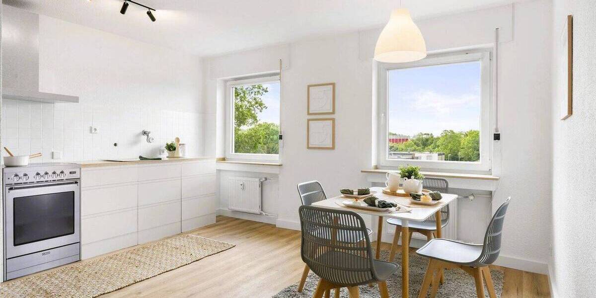 Etagenwohnung Duisburg Rahm - 3 Zimmer, 84 m&sup2;, 249.900&euro; | Angebot:26903041