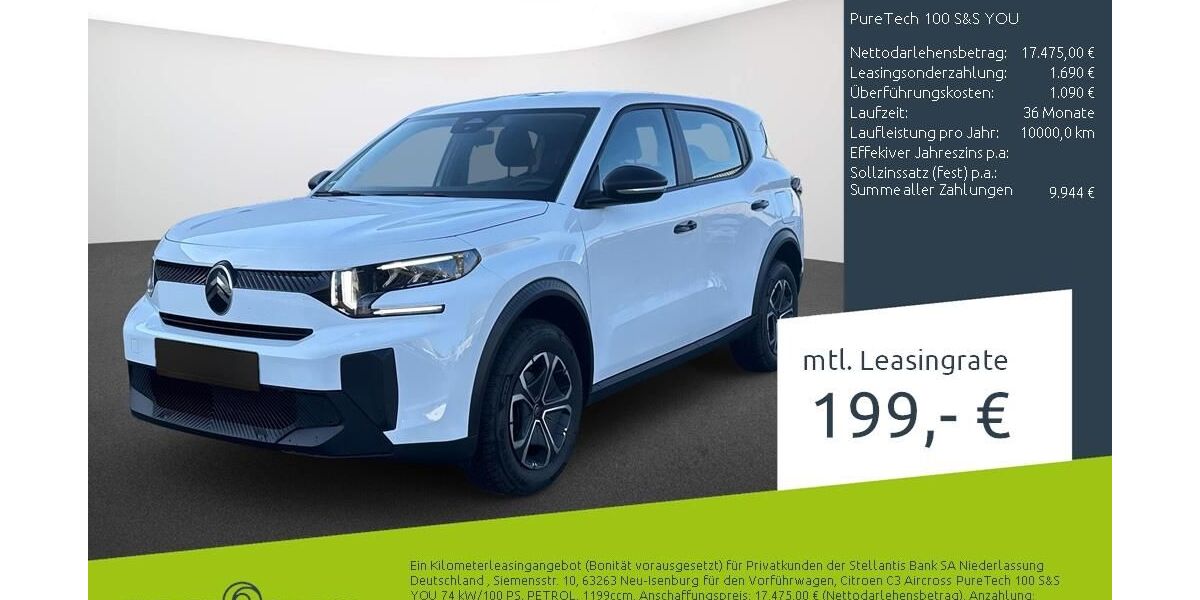 Citroen C3 Aircross 5.430 km 16.780 &euro; Dortmund 44263