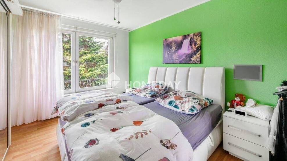 Sofort frei! Ideal geschnittene 2-Zimmer-Wohnung mit Balkon und Tageslichtbad