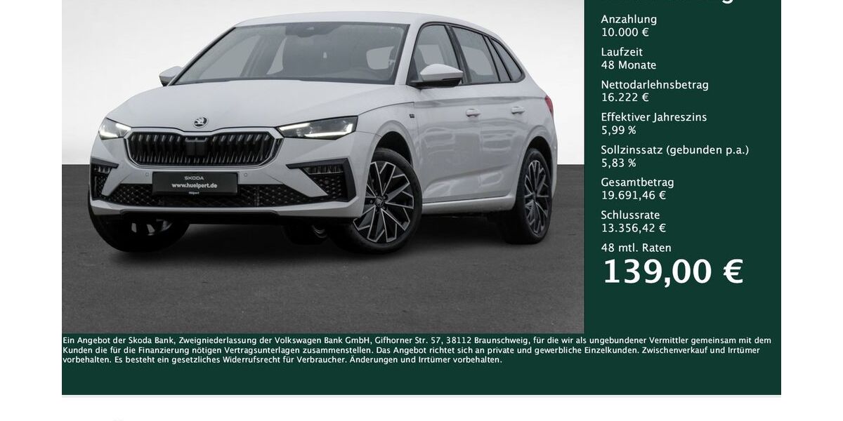 Skoda Scala 9.133 km 26.222 &euro; Dortmund 44309