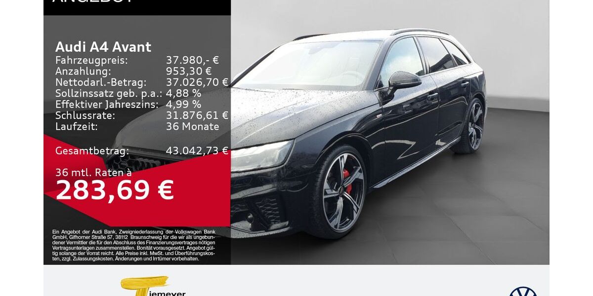Audi A4 24.664 km 37.390 &euro; Bochum 44892