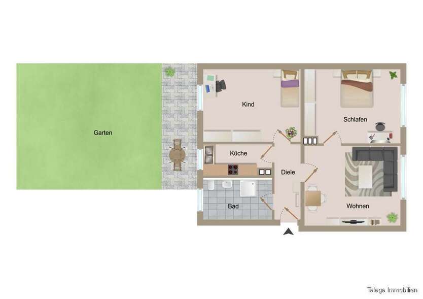 Wohnung zum Kaufen in Herne 109.000 € 67 m²