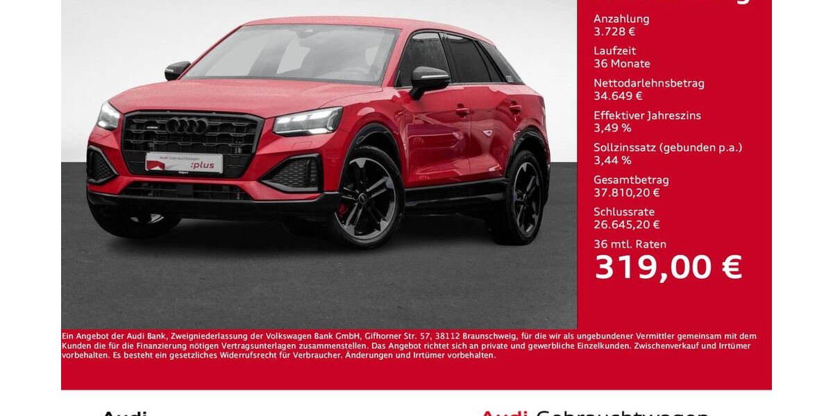 Audi Q2 7.934 km 38.377 &euro; Dortmund 44143
