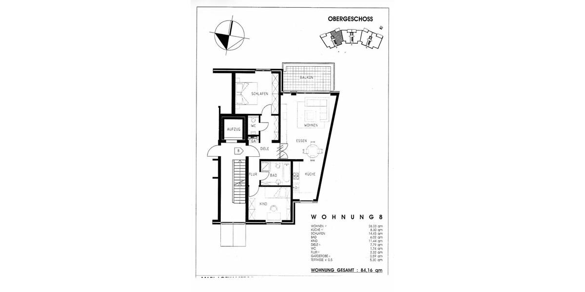 Etagenwohnung Marl - 3.5 Zimmer, 84 m&sup2;, 298.000&euro; | Angebot:27157949