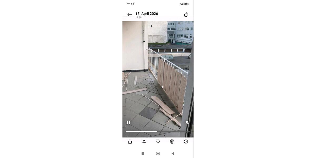 Etagenwohnung Wuppertal Arrenberg - 3 Zimmer, 60 m&sup2;, 600&euro; | Angebot:26123125