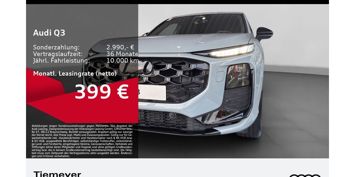 Audi Q3 7.999 km 46.990 &euro; Oberhausen 46047