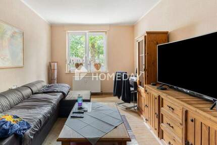 Sofort bezugsfrei: Charmante Erdgeschosswohnung mit Loggia und Gartenmitbenutzung 2 zimmer