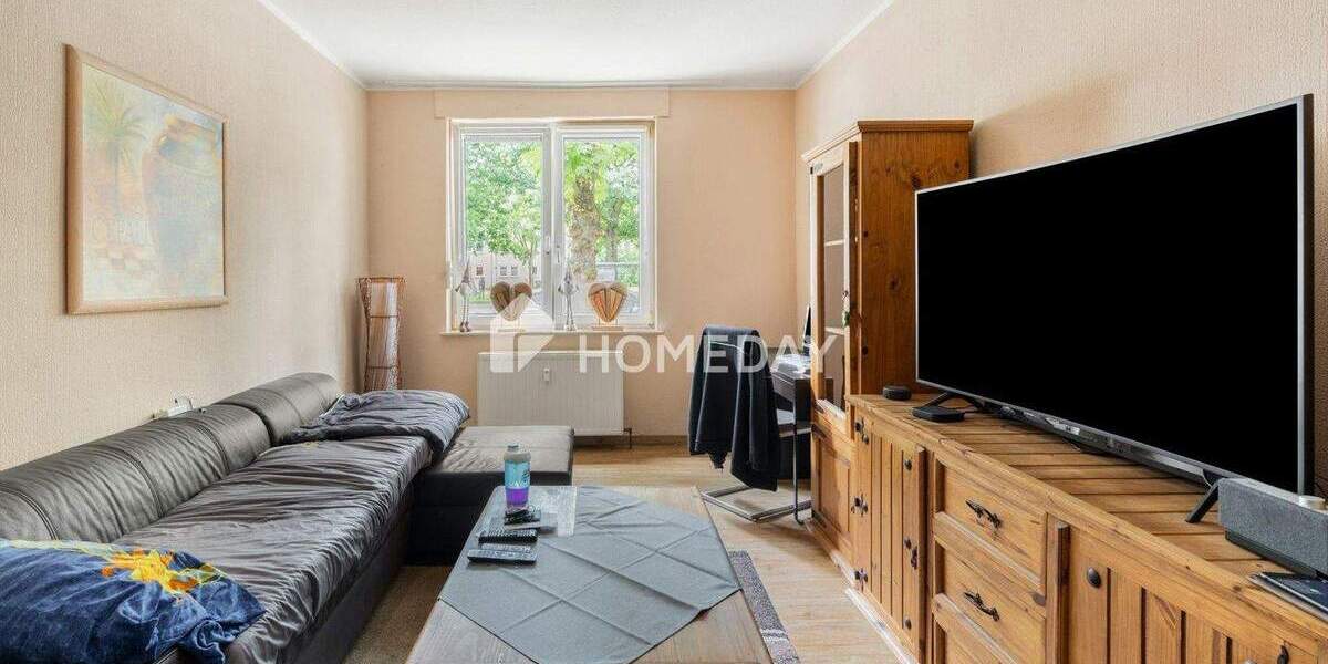 Sofort bezugsfrei: Charmante Erdgeschosswohnung mit Loggia und Gartenmitbenutzung 2 zimmer