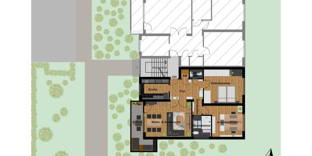Etagenwohnung Gevelsberg - 3 Zimmer, 83 m&sup2;, 242.500&euro; | Angebot:27259711