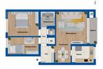 Etagenwohnung Duisburg Hamborn - 3.5 Zimmer, 76 m&sup2;, 157.500&euro; | Angebot:26903177