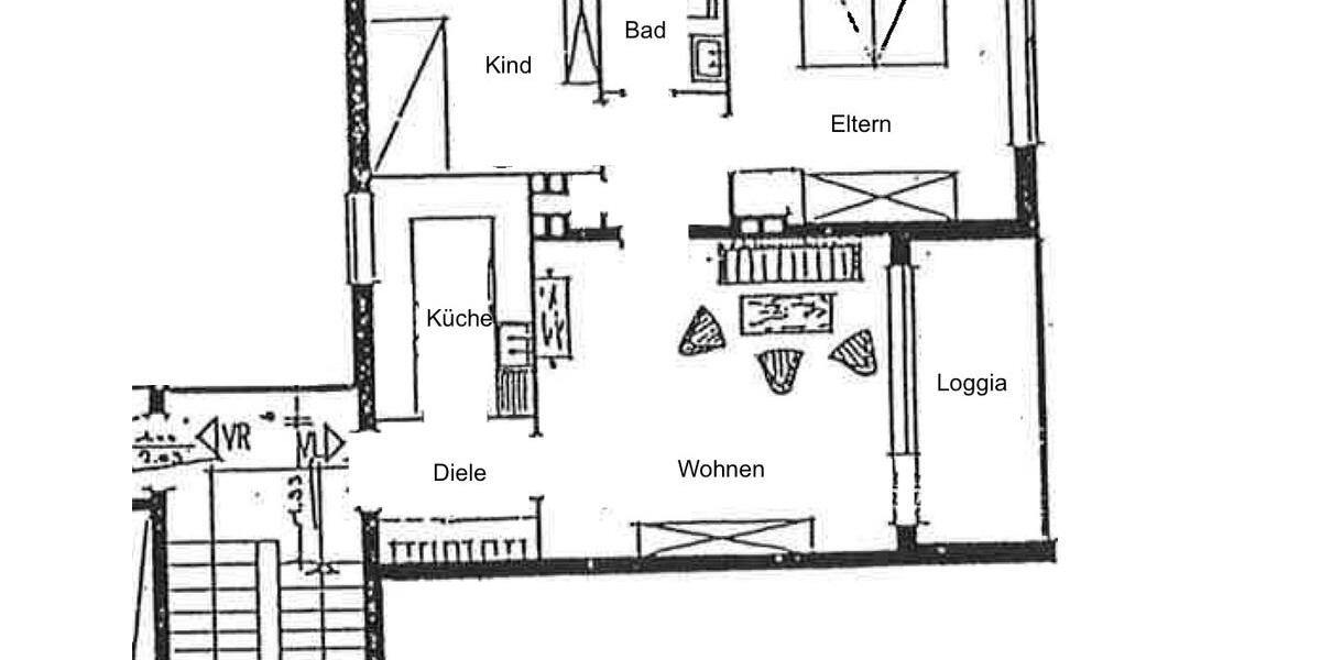 Etagenwohnung Heiligenhaus - 3 Zimmer, 67 m&sup2;, 750&euro; | Angebot:26194921