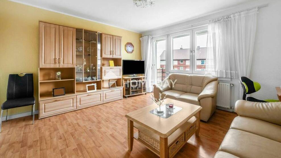 Sofort frei! Ideal geschnittene 2-Zimmer-Wohnung mit Balkon und Tageslichtbad