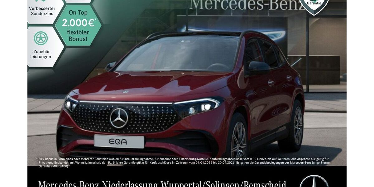 Mercedes-Benz EQA 5.667 km 42.890 &euro; Wuppertal 42115