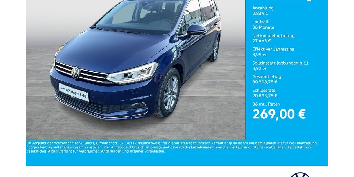 VW Touran 41.904 km 30.297 &euro; Dortmund 44379