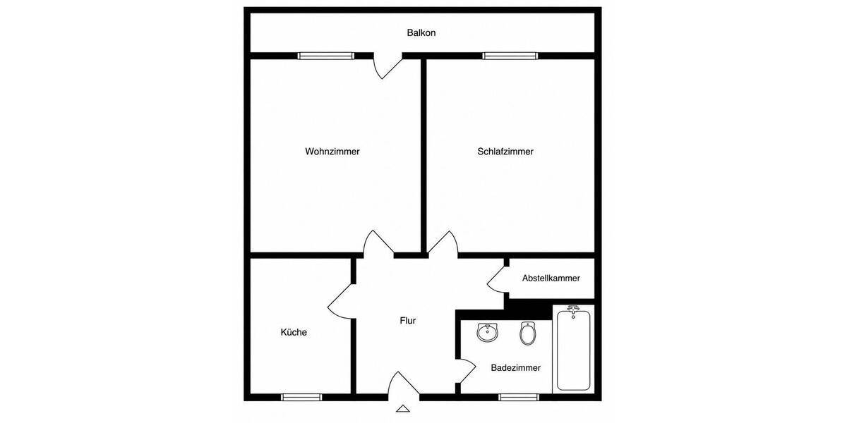 Etagenwohnung Mettmann - 2 Zimmer, 50 m&sup2;, 565&euro; | Angebot:26908853