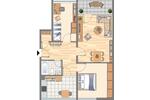 Etagenwohnung Dortmund Hörde - 3 Zimmer, 73 m&sup2;, 373&euro; | Angebot:19797286