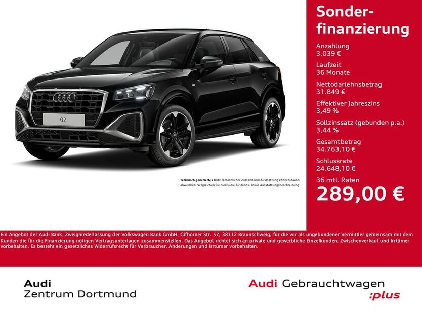 Audi Q2 7.762 km 34.277 € Dortmund 44143