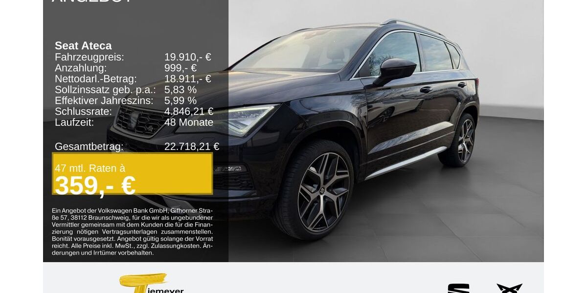 Seat Ateca 140.744 km 19.910 &euro; Duisburg 47059