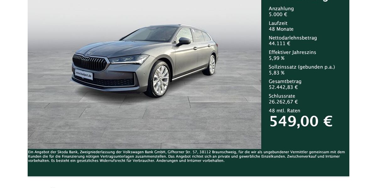 Skoda Superb 9.011 km 49.111 &euro; Dortmund 44309