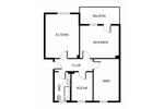 Erdgeschoßwohnung Gelsenkirchen Gelsenkirchen-Nord - 3 Zimmer, 57 m&sup2;, 429&euro; | Angebot:26147134