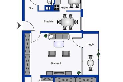 Wohnung Dortmund Hombruch - 3 Zimmer, 80 m&sup2;, 824&euro; | Angebot:26222263
