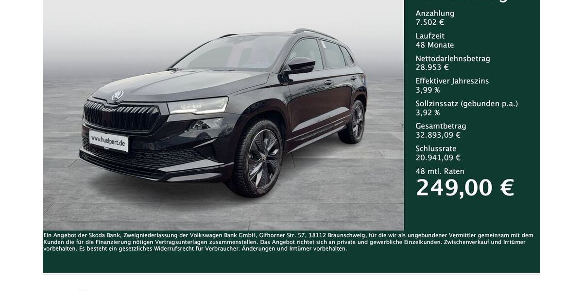 Skoda Karoq 25.533 km 36.321 &euro; Dortmund 44309