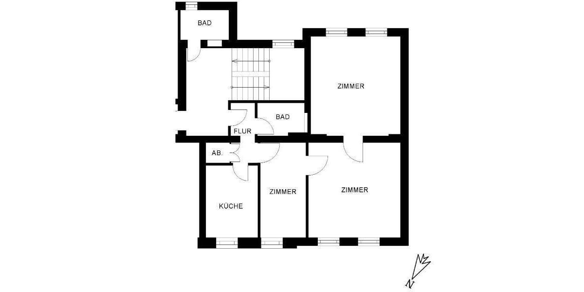 Etagenwohnung Duisburg Marxloh - 2 Zimmer, 66 m&sup2;, 466&euro; | Angebot:25611667
