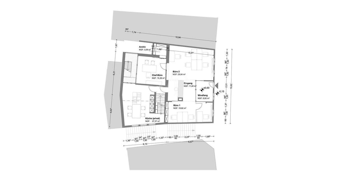 Außergewöhnlich Wohnen und Arbeiten im Herzen der Mettmanner Oberstadt 9 zimmer