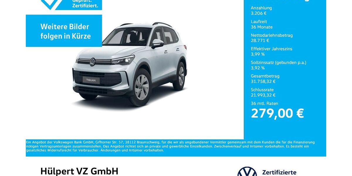VW Tiguan 15.313 km 31.977 &euro; Dortmund 44141